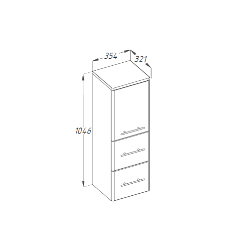 Шкаф-пенал Smile Арабеско 35 Z0000009902 L Шкаф-пенал Smile Арабеско 35 Z0000009902 L