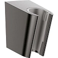Держатель ручного душа Hansgrohe Porter S 28331340, шлифованный черный хром Держатель ручного душа Hansgrohe Porter S 28331340, шлифованный черный хром