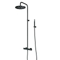 Душевая система Paini Cox 78PZ689THTT с термостатом, черный матовый PVD Душевая система Paini Cox 78PZ689THTT с термостатом, черный матовый PVD