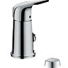 Смеситель для биде Hansgrohe Novus с вертикальной струей 71145000, хром