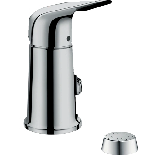 Смеситель для биде Hansgrohe Novus с вертикальной струей 71145000, хром Смеситель для биде Hansgrohe Novus с вертикальной струей 71145000, хром