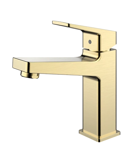 Смеситель для раковины Raglo R30.10.03, золотой сатин Смеситель для раковины Raglo R30.10.03, золотой сатин