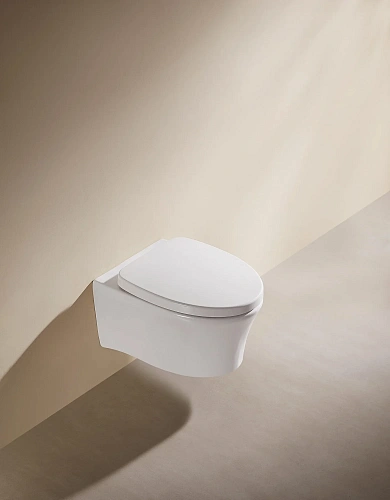 Унитаз подвесной ARROW AHB2106H без сиденья, безободковый, белый Унитаз подвесной ARROW AHB2106H без сиденья, безободковый, белый