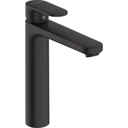 Смеситель для раковины Hansgrohe Vernis Blend 190, со сливной гарнитурой 71552670, матовый черный Смеситель для раковины Hansgrohe Vernis Blend 190, со сливной гарнитурой 71552670, матовый черный