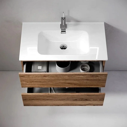 Тумба под раковину Sancos Urban UR80ECH 790х450х550 дуб чарльстон, подвесная Тумба под раковину Sancos Urban UR80ECH 790х450х550 дуб чарльстон, подвесная