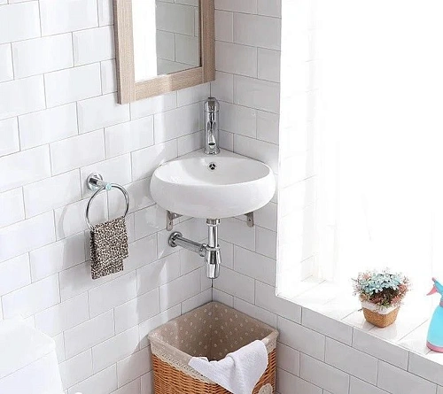 Раковина CeramaLux 9359 подвесная, белый Раковина CeramaLux 9359 подвесная, белый