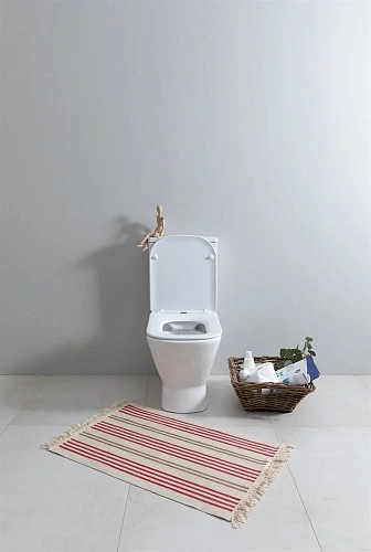 Чаша напольного унитаза Aquanet Fine Rimless FINE-C Soft Close FINE-C с сиденьем Чаша напольного унитаза Aquanet Fine Rimless FINE-C Soft Close FINE-C с сиденьем