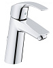 Картинка анонса товара «смеситель для раковины grohe eurosmart с донным клапаном и энергосберегающим картриджем, хром (23393 2339310e»
