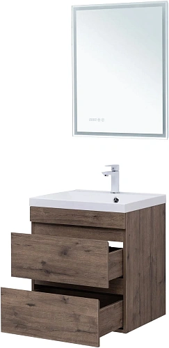 Тумба с раковиной Aquanet Нота new 58 00335875 дуб веллингтон табак Тумба с раковиной Aquanet Нота new 58 00335875 дуб веллингтон табак