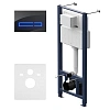 Инсталляция для унитаза AM.PM Pro I012704.50A38 Pro с сенсорн бесконтактной клавишей, стекло, черный Инсталляция для унитаза AM.PM Pro I012704.50A38 Pro с сенсорн бесконтактной клавишей, стекло, черный