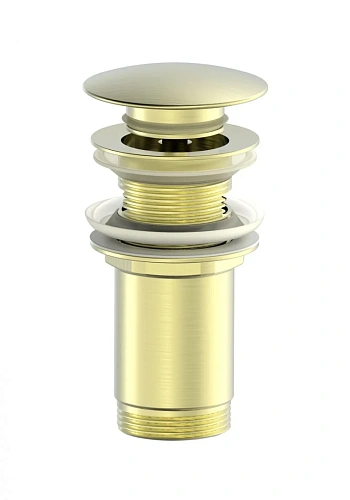 Донный клапан Wonzon & Woghand брашированное золото (WW-88SS09-BG) Донный клапан Wonzon & Woghand брашированное золото (WW-88SS09-BG)
