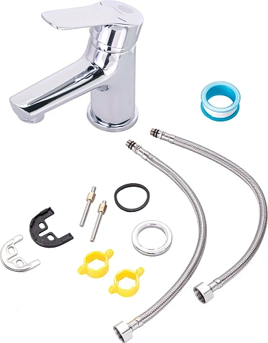 Смеситель для раковины STWORKI Хальмстад XAL-11cr 568806 Смеситель для раковины STWORKI Хальмстад XAL-11cr 568806