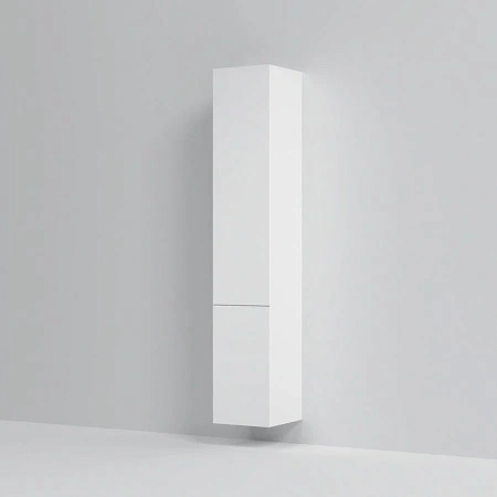 Шкаф-пенал AM.PM Gem M90CHL0306WG подвесной, левый, 30 см, push-to-open, белый Шкаф-пенал AM.PM Gem M90CHL0306WG подвесной, левый, 30 см, push-to-open, белый