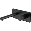 Смеситель для раковины Boheme STICK BLACK LINEA 125-BB.3
