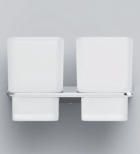 Стакан AM.PM Inspire V2.0 A50A343400 стеклянный, хром Стакан AM.PM Inspire V2.0 A50A343400 стеклянный, хром