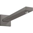 Кронштейн верхнего душа Hansgrohe Square 38,9 см. 27694340, шлифованный черный хром Кронштейн верхнего душа Hansgrohe Square 38,9 см. 27694340, шлифованный черный хром
