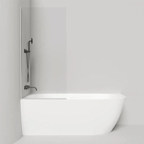 Шторка на ванну Salini ATRIO прозрачное (silver) 22101S Шторка на ванну Salini ATRIO прозрачное (silver) 22101S