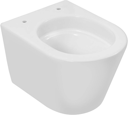 Унитаз подвесной Aquanet Atago 3.0 Tornado 00348006 с сиденьем, белый