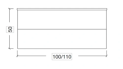 Тумба под раковину Armadi Art Neoart 100смx48 белая 831-100-WH Тумба под раковину Armadi Art Neoart 100смx48 белая 831-100-WH