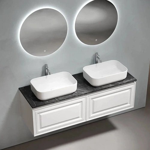 Столешница Sancos Black Sky TT140A1X из керамогранита 1400х460 c отверстием под смеситель Столешница Sancos Black Sky TT140A1X из керамогранита 1400х460 c отверстием под смеситель