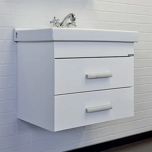 Тумба с раковиной Comforty Никосия 60П 00-00011161 белый глянец раковина Fest 60 Тумба с раковиной Comforty Никосия 60П 00-00011161 белый глянец раковина Fest 60