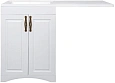 Тумба под раковину Style Line Даллас классик 120, Люкс белый, PLUS СС-00000503 Тумба под раковину Style Line Даллас классик 120, Люкс белый, PLUS СС-00000503