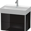 Тумба под раковину Duravit XSquare XS416704040 подвесная 58 см черный глянцевый Тумба под раковину Duravit XSquare XS416704040 подвесная 58 см черный глянцевый