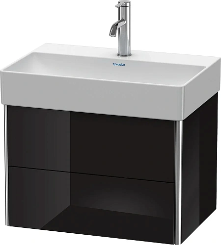 Тумба под раковину Duravit XSquare XS416704040 подвесная 58 см черный глянцевый Тумба под раковину Duravit XSquare XS416704040 подвесная 58 см черный глянцевый