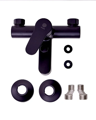 Смеситель для ванны OneLife P07-100b черный Смеситель для ванны OneLife P07-100b черный