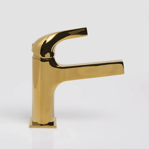 Смеситель для раковины WasserKRAFT Sauer 7103 золото Смеситель для раковины WasserKRAFT Sauer 7103 золото