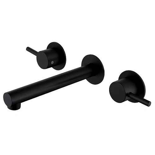 Смеситель для раковины ABBER Emotion AF88121B скрытого монтажа черный матовый Смеситель для раковины ABBER Emotion AF88121B скрытого монтажа черный матовый