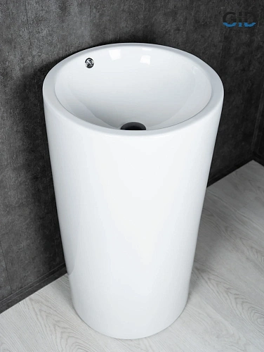 Раковина Gid Nb163 81107 напольная белая 46x46x85 Раковина Gid Nb163 81107 напольная белая 46x46x85