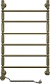 Полотенцесушитель электрический EWRIKA Медея B2 80х50 L, состаренная бронза 473259 Полотенцесушитель электрический EWRIKA Медея B2 80х50 L, состаренная бронза 473259