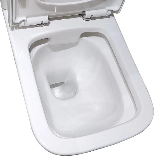 Унитаз напольный Taliente Elegante белый, с бачком и крышкой микролифт EL35055 Унитаз напольный Taliente Elegante белый, с бачком и крышкой микролифт EL35055