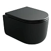 Унитаз подвесной Ceramica Nova ULMA CN4006TMB черный матовый Унитаз подвесной Ceramica Nova ULMA CN4006TMB черный матовый