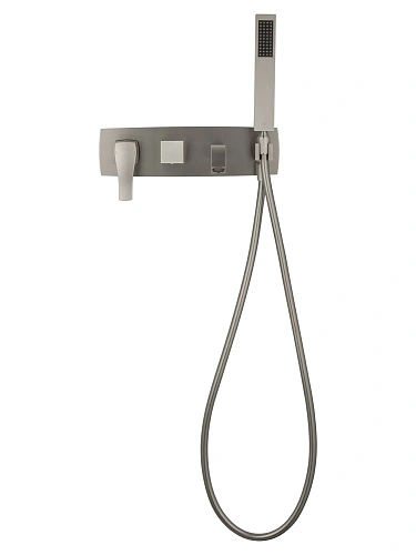 Смеситель для ванны Wonzon & Woghand FLEX встраиваемый, брашированный никель (WW-88889072-BN) Смеситель для ванны Wonzon & Woghand FLEX встраиваемый, брашированный никель (WW-88889072-BN)