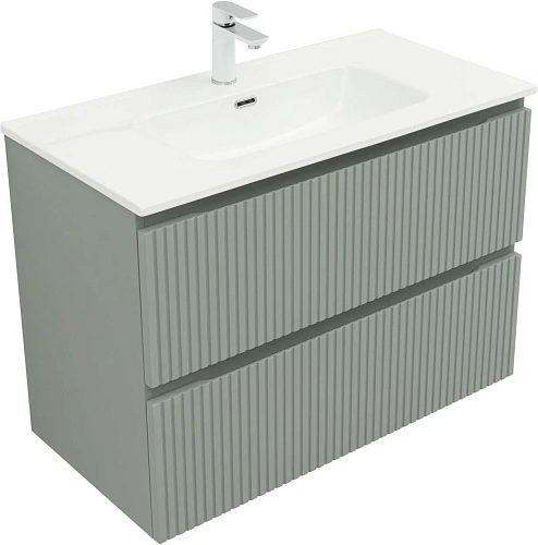 Тумба под раковину Aquanet Джейн Flat 90 мисти грин 00335435 подвесная Тумба под раковину Aquanet Джейн Flat 90 мисти грин 00335435 подвесная