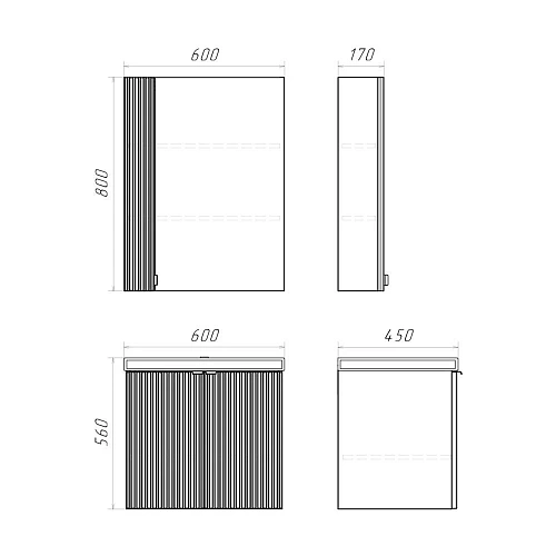 Тумба с раковиной Comforty Лима-60П 00-00019236 антрацит раковина Como 60 Тумба с раковиной Comforty Лима-60П 00-00019236 антрацит раковина Como 60
