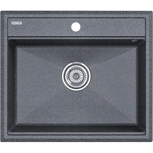 Кухонная мойка Paulmark STEPIA 60 PM115951-DG, графит, 590х510 Кухонная мойка Paulmark STEPIA 60 PM115951-DG, графит, 590х510