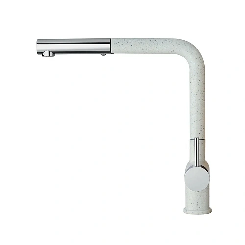 Смеситель для кухни Paini Cox ULTRAWHITE HD90566CR1KM с выдвижной лейкой Смеситель для кухни Paini Cox ULTRAWHITE HD90566CR1KM с выдвижной лейкой