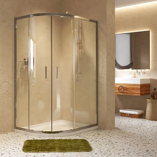 Душевой уголок WasserKRAFT Lippe 45S24 хром Душевой уголок WasserKRAFT Lippe 45S24 хром