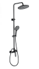 Картинка анонса товара «душевая система wonzon &amp; woghand черный матовый (ww-b3200-mb)»