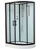 Картинка анонса товара «душевая кабина timo standart т-6602 black l 120x85x220»