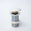 Донный клапан Gid без перелива Wh100 71101K белый 7x7x10 Донный клапан Gid без перелива Wh100 71101K белый 7x7x10