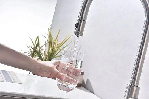 Смеситель для кухни Paulmark Galant брашированная сталь Ga213077-BS Смеситель для кухни Paulmark Galant брашированная сталь Ga213077-BS