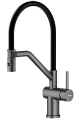 Смеситель для кухни Raglo R86.41.09 с гибким изливом, графит Смеситель для кухни Raglo R86.41.09 с гибким изливом, графит