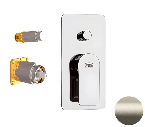 Смеситель для душа Remer Infinity I09KBXV, сталь Смеситель для душа Remer Infinity I09KBXV, сталь