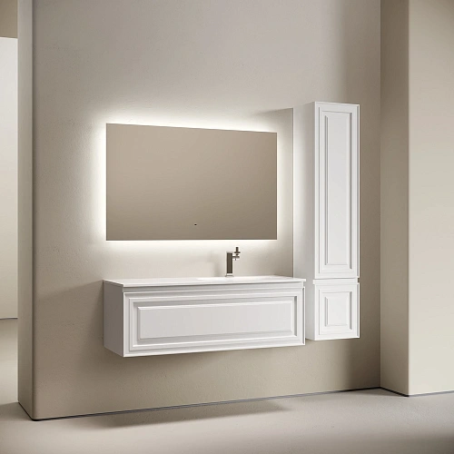 Тумба под раковину SANCOS Very VR120LW левая 1195х445х406 Bianco подвесная Тумба под раковину SANCOS Very VR120LW левая 1195х445х406 Bianco подвесная