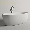 Ванна отдельностоящая Salini LUCE Solix 176 х 92 (матовая) из искусственного камня 100111M