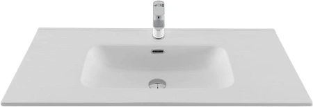 Раковина Aquanet Flat 100 белая матовая 00330426 Раковина Aquanet Flat 100 белая матовая 00330426